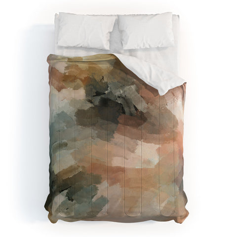 Marta Barragan Camarasa Waves strokes III Comforter