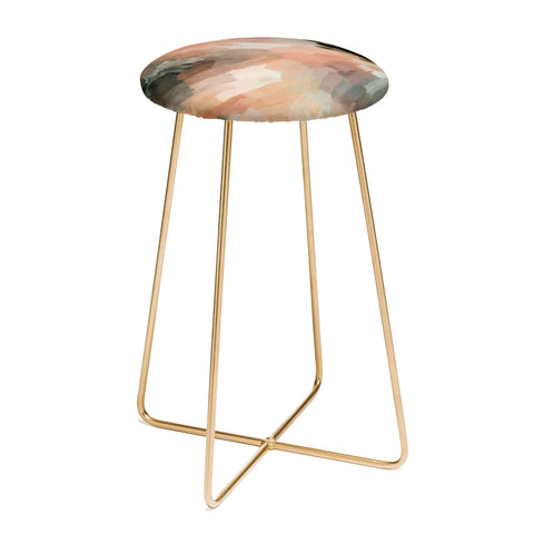 Marta Barragan Camarasa Waves strokes III Counter Stool