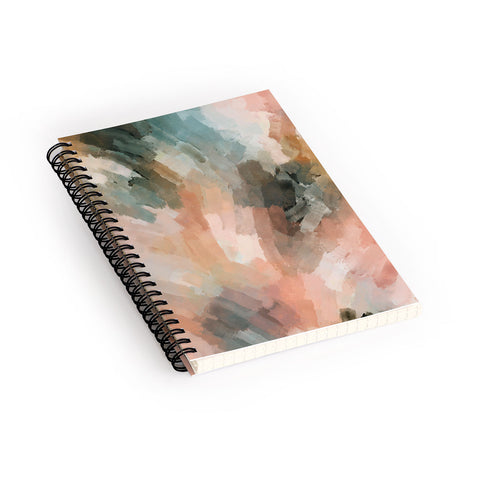 Marta Barragan Camarasa Waves strokes III Spiral Notebook