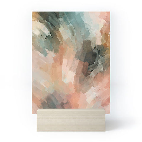 Marta Barragan Camarasa Waves strokes III Mini Art Print