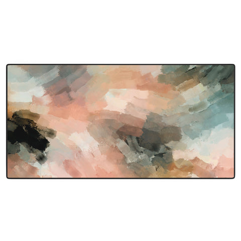 Marta Barragan Camarasa Waves strokes III Desk Mat