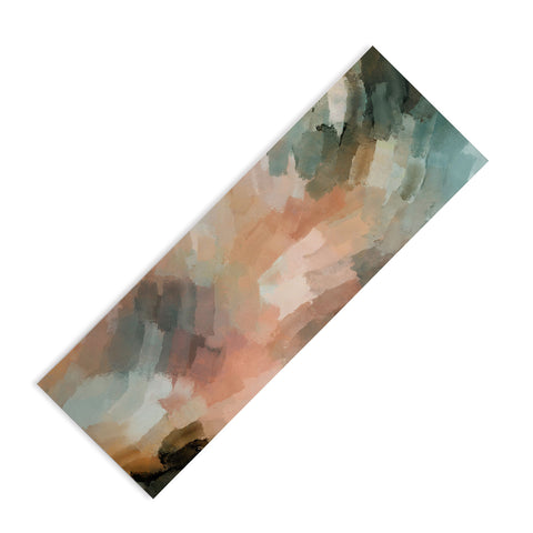 Marta Barragan Camarasa Waves strokes III Yoga Mat