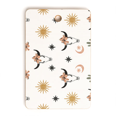 Marta Barragan Camarasa Western desert boho I Cutting Board Rectangle