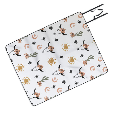 Marta Barragan Camarasa Western desert boho I Picnic Blanket
