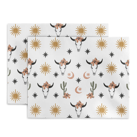 Marta Barragan Camarasa Western desert boho I Placemat