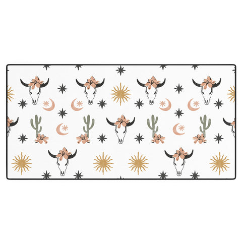 Marta Barragan Camarasa Western desert boho I Desk Mat