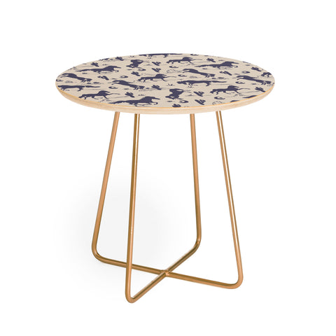Marta Barragan Camarasa Western landscape Round Side Table