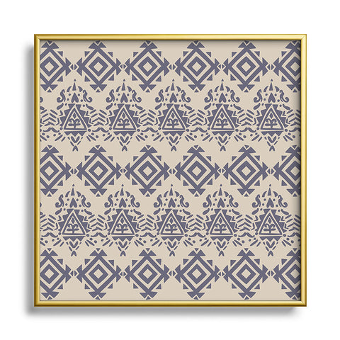 Marta Barragan Camarasa Western nomad Square Metal Framed Art Print