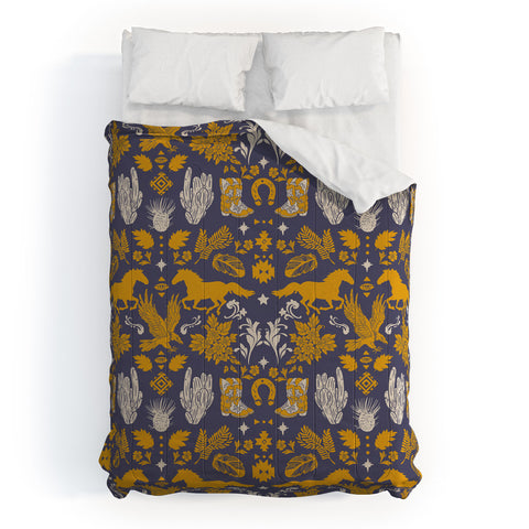 Marta Barragan Camarasa Western ornaments Comforter