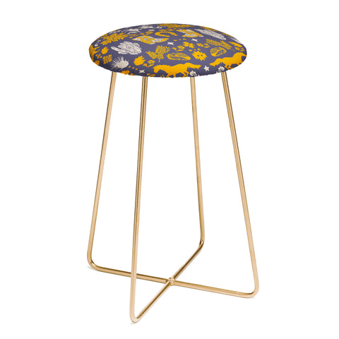 Marta Barragan Camarasa Western ornaments Counter Stool