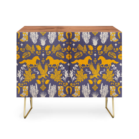 Marta Barragan Camarasa Western ornaments Credenza