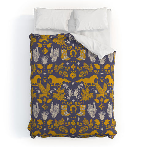 Marta Barragan Camarasa Western ornaments Duvet Cover