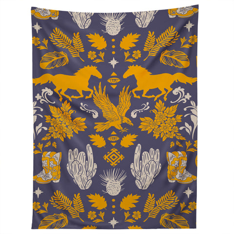 Marta Barragan Camarasa Western ornaments Tapestry