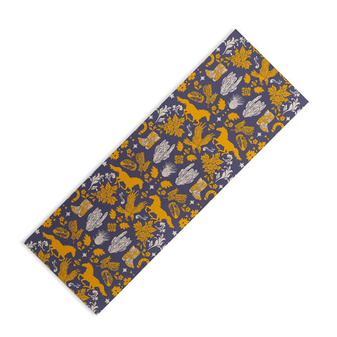 Marta Barragan Camarasa Western ornaments Yoga Mat