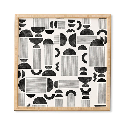 Marta Barragan Camarasa Western spirit BW Framed Wall Art