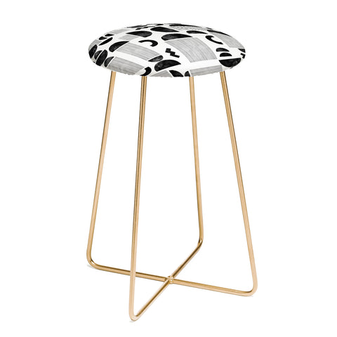 Marta Barragan Camarasa Western spirit BW Counter Stool
