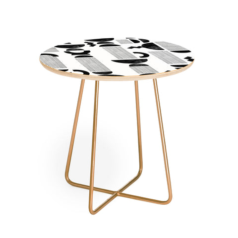 Marta Barragan Camarasa Western spirit BW Round Side Table