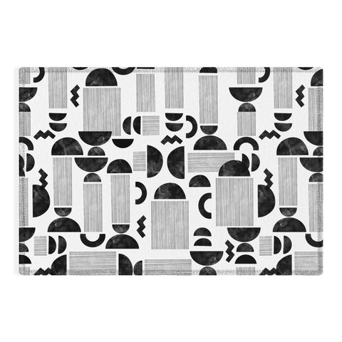 Marta Barragan Camarasa Western spirit BW Outdoor Rug