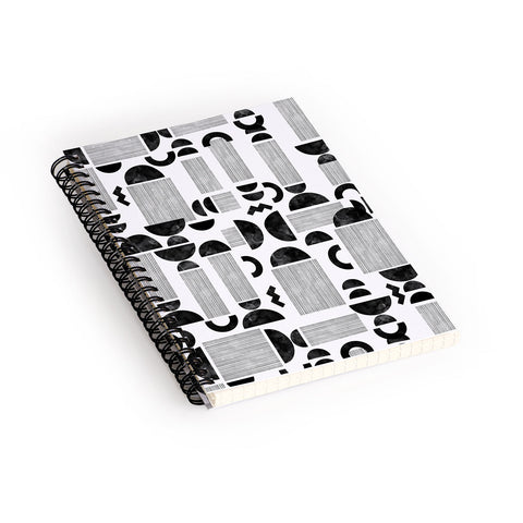 Marta Barragan Camarasa Western spirit BW Spiral Notebook