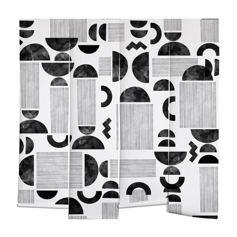 Marta Barragan Camarasa Western spirit BW Wall Mural
