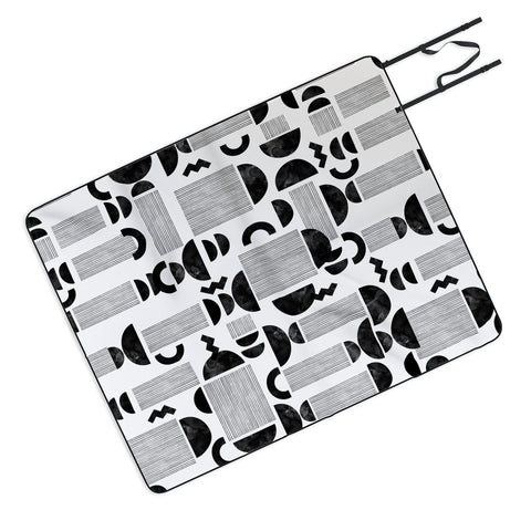 Marta Barragan Camarasa Western spirit BW Picnic Blanket