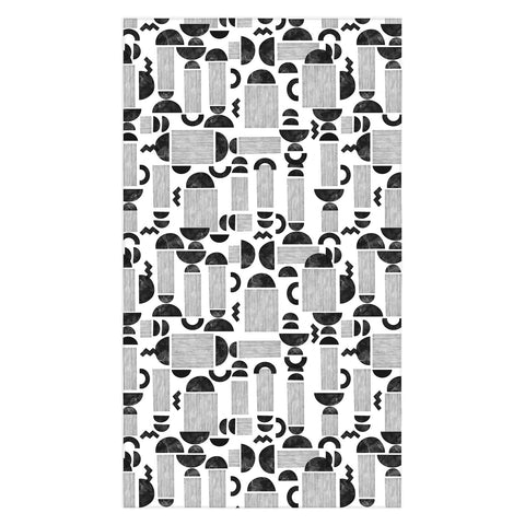 Marta Barragan Camarasa Western spirit BW Tablecloth