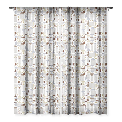 Marta Barragan Camarasa Western spirit I Sheer Window Curtain