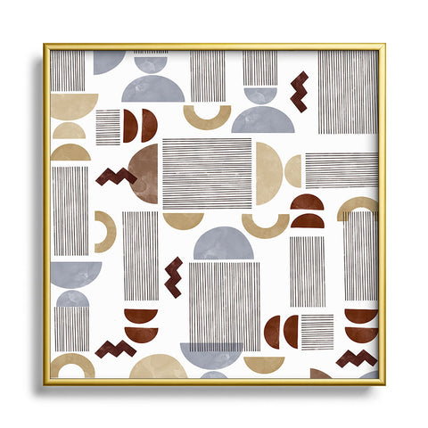 Marta Barragan Camarasa Western spirit I Square Metal Framed Art Print