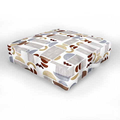 Marta Barragan Camarasa Western spirit I Outdoor Floor Cushion