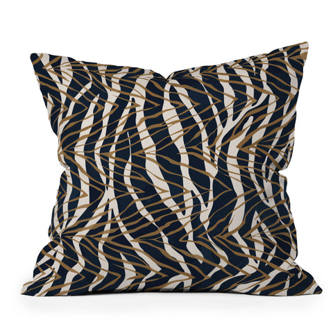 Marta Barragan Camarasa Wild animal skin D02 Throw Pillow