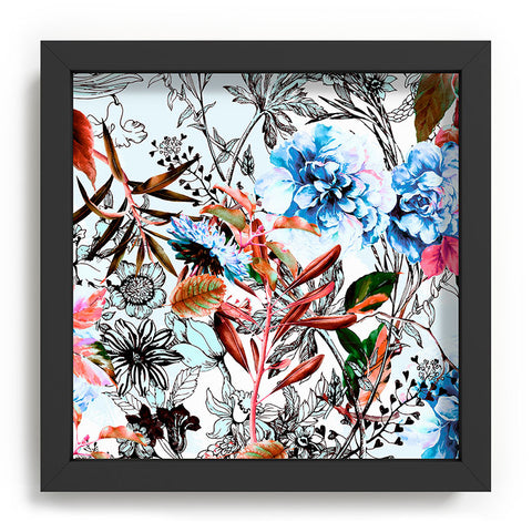 Marta Barragan Camarasa Wild bloom in the meadow Recessed Framing Square