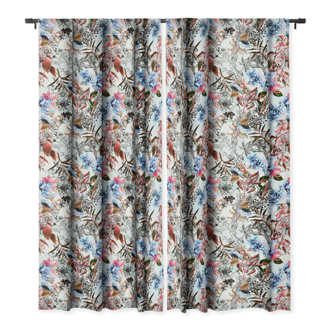 Marta Barragan Camarasa Wild bloom in the meadow Blackout Window Curtain