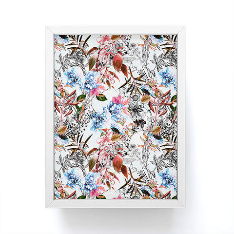 Marta Barragan Camarasa Wild bloom in the meadow Framed Mini Art Print