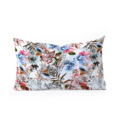 Marta Barragan Camarasa Wild bloom in the meadow Oblong Throw Pillow