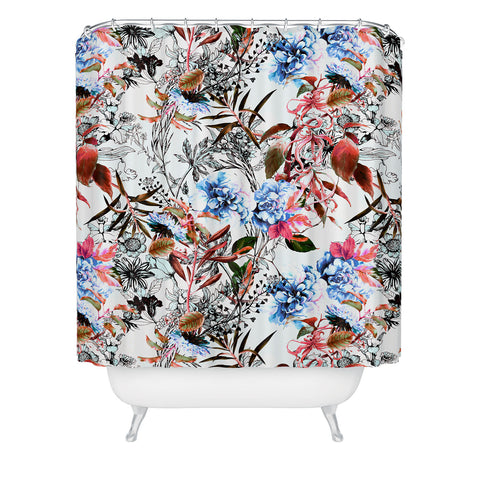 Marta Barragan Camarasa Wild bloom in the meadow Shower Curtain