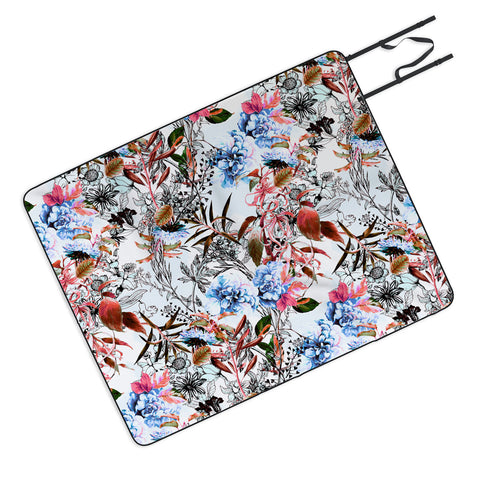 Marta Barragan Camarasa Wild bloom in the meadow Picnic Blanket