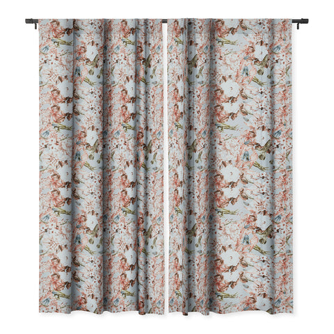Marta Barragan Camarasa Wild botanical garden I Blackout Window Curtain