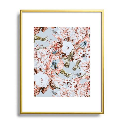 Marta Barragan Camarasa Wild botanical garden I Metal Framed Art Print