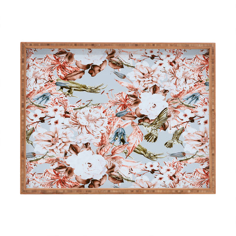 Marta Barragan Camarasa Wild botanical garden I Rectangular Tray