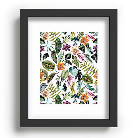 Marta Barragan Camarasa Wild colorful jungle FN5 Recessed Framing Rectangle