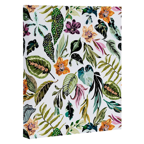 Marta Barragan Camarasa Wild colorful jungle FN5 Art Canvas