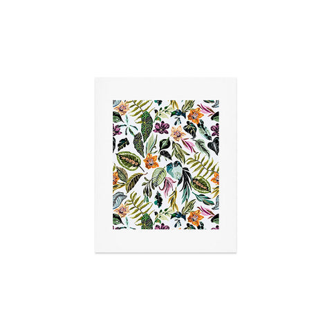 Marta Barragan Camarasa Wild colorful jungle FN5 Art Print