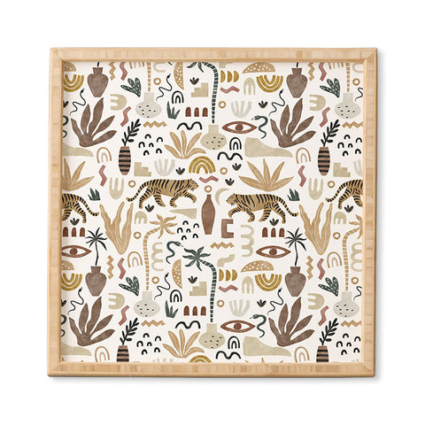 Marta Barragan Camarasa Wild Desert Shapes II Framed Wall Art