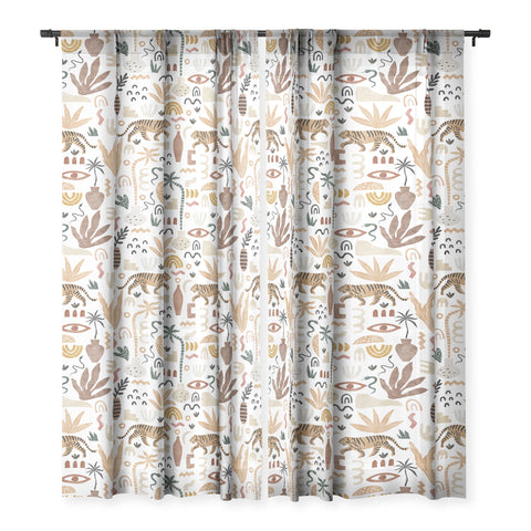 Marta Barragan Camarasa Wild Desert Shapes II Sheer Non Repeat