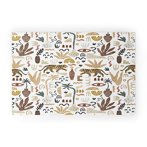 Marta Barragan Camarasa Wild Desert Shapes II Welcome Mat