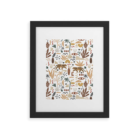 Marta Barragan Camarasa Wild Desert Shapes II Framed Art Print