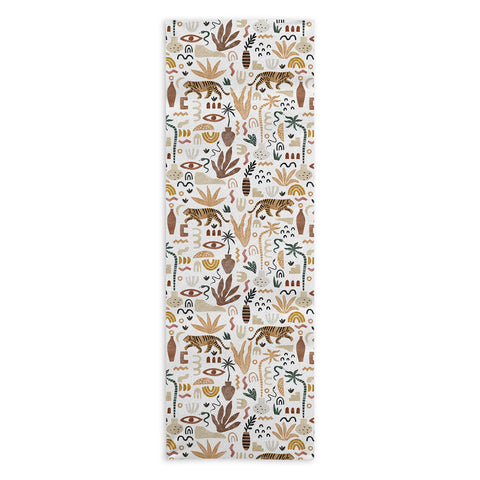 Marta Barragan Camarasa Wild Desert Shapes II Yoga Towel