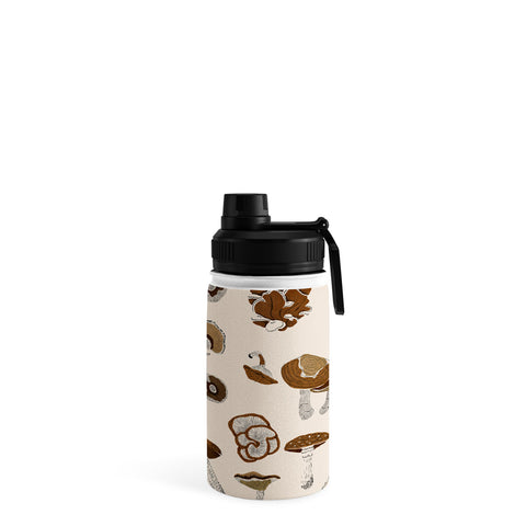 Marta Barragan Camarasa Wild forest mushrooms 2 Water Bottle