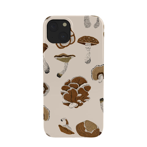 Marta Barragan Camarasa Wild forest mushrooms 2 Phone Case