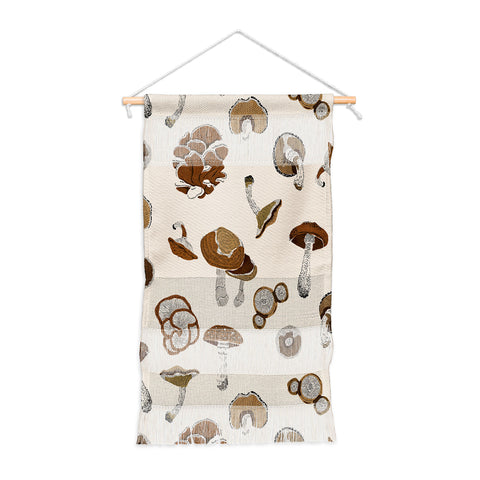 Marta Barragan Camarasa Wild forest mushrooms 2 Wall Hanging Portrait